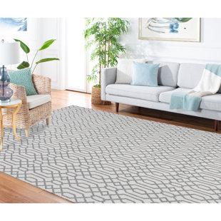 MARTHA STEWART RUGS Content Silver/Gray Rug
