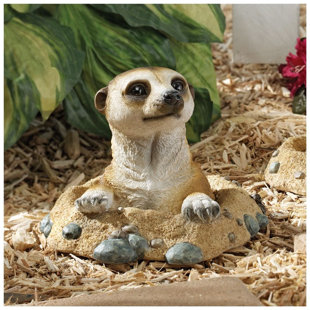 DESIGN TOSCANO Statue Kalahari-Erdmännchen