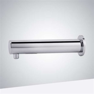 FONTANASHOWERS Fontana Chrome Wall Mount Commercial Automatic Soap Dispenser