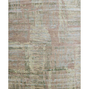 BOKARA RUG CO., INC. Hand-Knotted High-Quality Brown and Green Area Rug