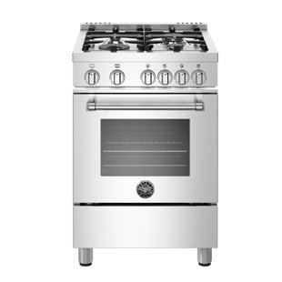 Bertazzoni 24" 2.4 Cubic Feet Natural Gas Freestanding Range