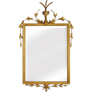 FRIEDMAN BROTHERS Wood Flat Wall Mirror