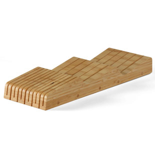 Epic Graffiti 15 Slot Bamboo Drawer Knife Block