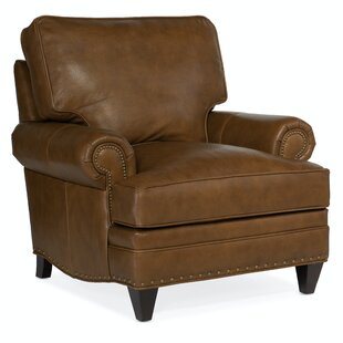 BRADINGTON-YOUNG Carrado 40" Wide Genuine Leather Armchair