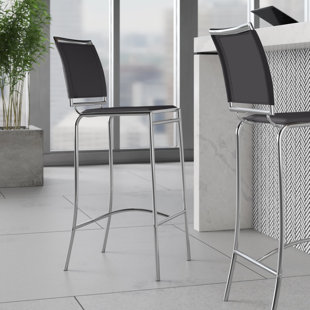 UPPER SQUARE™ Ophelia Upholstered Counter Stool with Metal Frame (Set of 2)