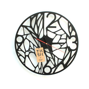 DECOLICIOUS Graso Metal Wall Clock