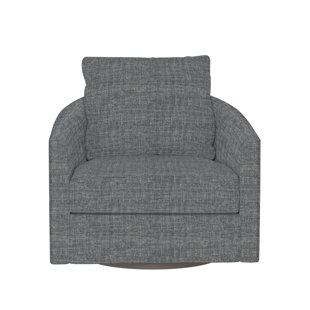 BERNHARDT Astoria Upholstered Swivel Barrel Chair