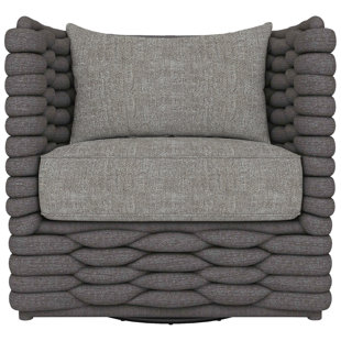 BERNHARDT Wailea Swivel Patio Chair with Cushions
