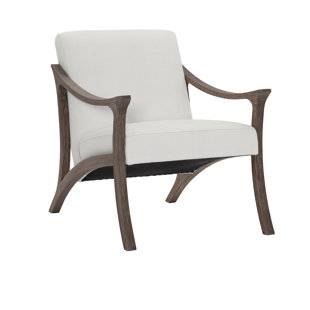 BERNHARDT Lovina Teak Patio Chair with Cushions