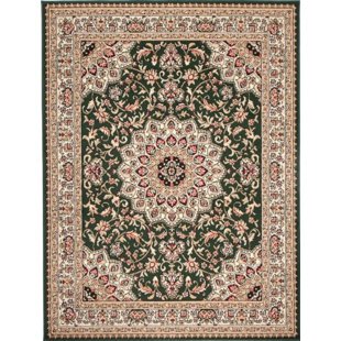 ASTORIA GRAND Halite Oriental Machine Woven Area Rug