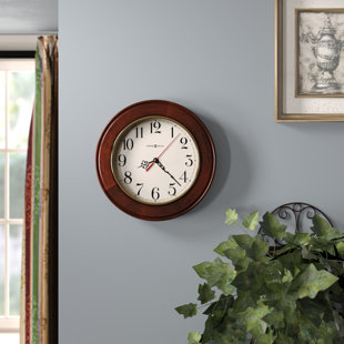 HOWARD MILLER® Brentwood Manufactured Wood Wall Clock