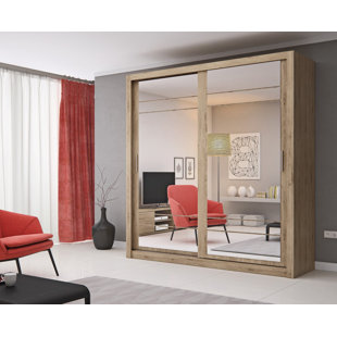 LENART 2 Door Manufactured Wood Wardrobe