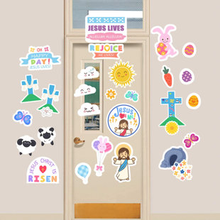 BESTPARTY Non-Wall Damaging Wall Decal