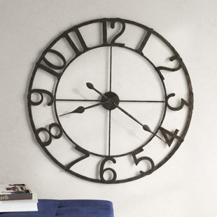 HOWARD MILLER® Artwell Metal Wall Clock
