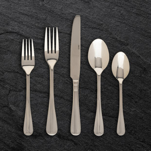 Safdie & Co. Inc. Stainless Steel Flatware Set - Service for 4
