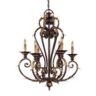METROPOLITAN BY MINKA Zaragoza 6 - Light Chandelier