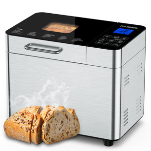 Razorri 2 Lbs Bread Maker, Nonstick Bread Pan, Gluten-Free Setting, 15H Delayed-start, 1H Keep Warm