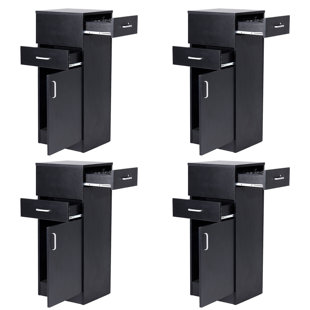 BURENMETO Hair Styling Barber Station (Set of 4)