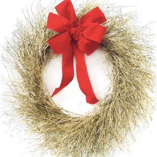 DRIED FLOWERS AND WREATHS LLC Twig 22'' Wreath