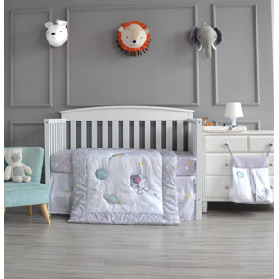 MASON & MARBLES Vinco 4 - Piece Crib Bedding Set