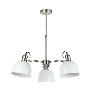 NIELSEN HOME 3-Light Shaded Chandelier