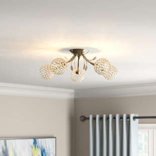 WILLA ARLO INTERIORS Deckenleuchte 5-flammig, 54 cm