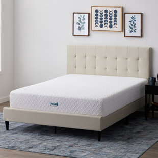 LUCID COMFORT COLLECTION 10” Gel Memory Foam Mattress - Medium Feel