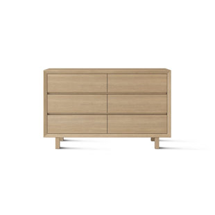 OMOSA HOUSE Dia 6 Drawer 55'' W Solid Wood Double Dresser