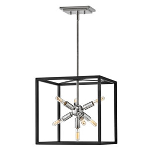 HINKLEY Aros 7 - Light Dimmable Square / Rectangle Chandelier
