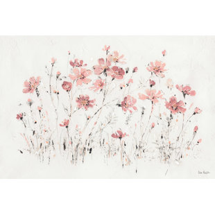 ROSALIND WHEELER " Wildflowers I Pink " by Lisa Audit