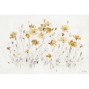 ROSALIND WHEELER " Wildflowers I Yellow " by Lisa Audit