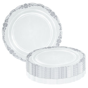 SMARTY HAD A PARTY Disposable Tableware for 120 Guests