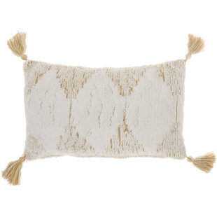 NICOLE CURTIS AA018-012020 Tassels Cotton Throw Pillow