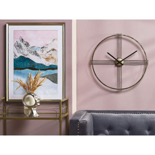 CANORA GREY Analoge Wanduhr Adwitiya XXL 60 cm