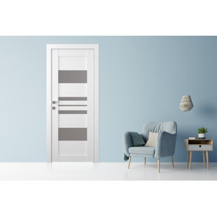 BELLDINNI Romi Paneled Solid Manufactured Wood Prefinished Standard Door Slab