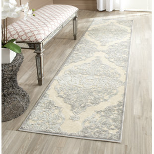 FLEUR DE LIS LIVING Eloise Power Loom Grey/Multi Rug