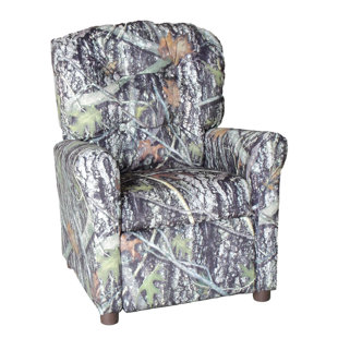 ZOOMIE KIDS Cordon Kids 13'' Recliner Chair and Ottoman