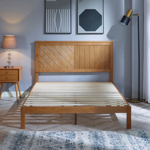 MUSEHOMEINC Wood Bed