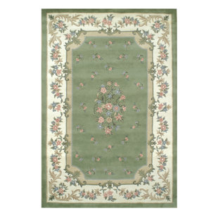 AMERICAN HOME RUG CO. Wool Floral Rug