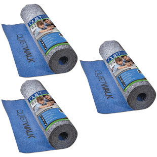 MP GLOBAL PRODUCTS Acoustical Laminate Flooring Underlayment Roll (100 sq.ft./roll) (Set of 3)