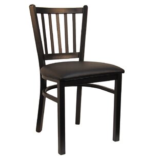 H&D RESTAURANT SUPPLY, INC. Vertical Upholstered Dining Chair (Set of 2)