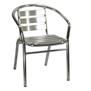 H&D RESTAURANT SUPPLY, INC. Farnum Outdoor Stacking Dining Armchair