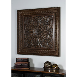 BLOOMSBURY MARKET Traditional Plants & Flowers Wall Decor on Solid Wood
