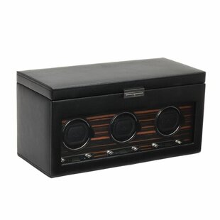 WOLF Roadster Watch Box + Watch Winder