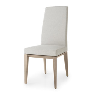 CALLIGARIS Bess Upholstered Dining Chair with Wooden Frame