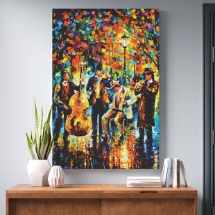 WADE LOGAN Leonid Afremov - Wrapped Canvas Print