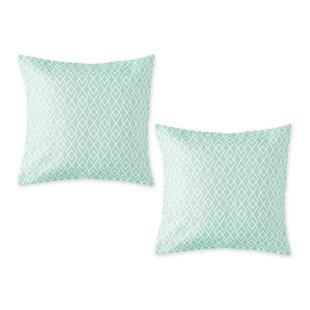 DESIGN IMPORTS Geometric Reversible Pillow Cover (Set of 2)
