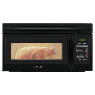 GASLANDCHEF 30 Inch Over-the-Range Microwave Oven with 1.6 Cu. Ft. Capacity Microwave Oven in Black