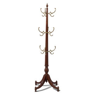 MAITLAND-SMITH Scarborough House Metal Freestanding 3 - Hook Coat Rack