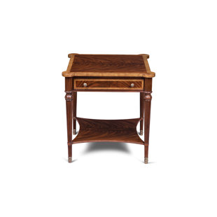 MAITLAND-SMITH Scarborough House Solid Wood Top End Table with Storage